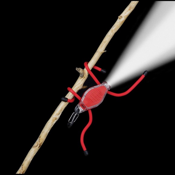 Nite Ize BugLit Micro Flashlight - Red + Black With White LED - Picture 2 of 10